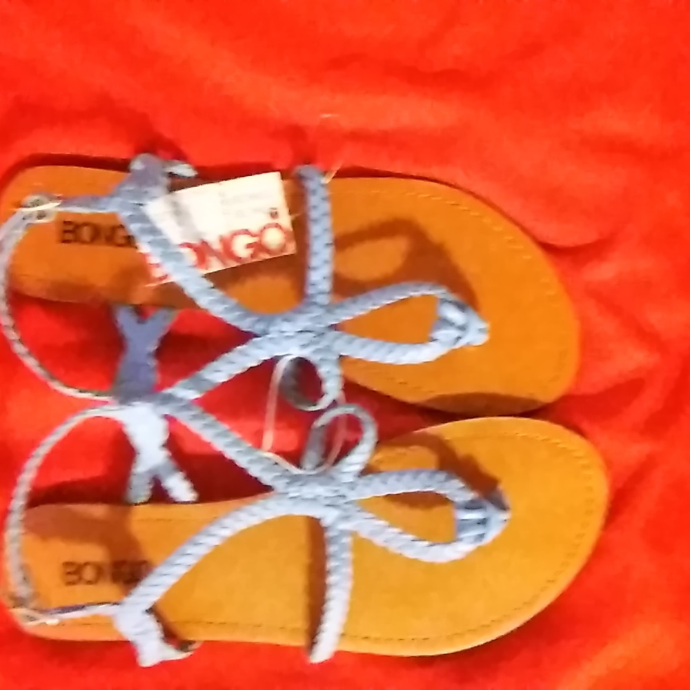 BONGO SANDALS BLEUBERRY FUN, SUMMER, BEACH, PARTY